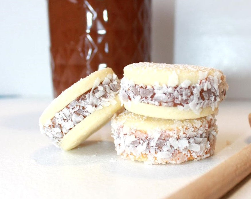 Gluten-Free Dulce de Leche Alfajores - Dulceology