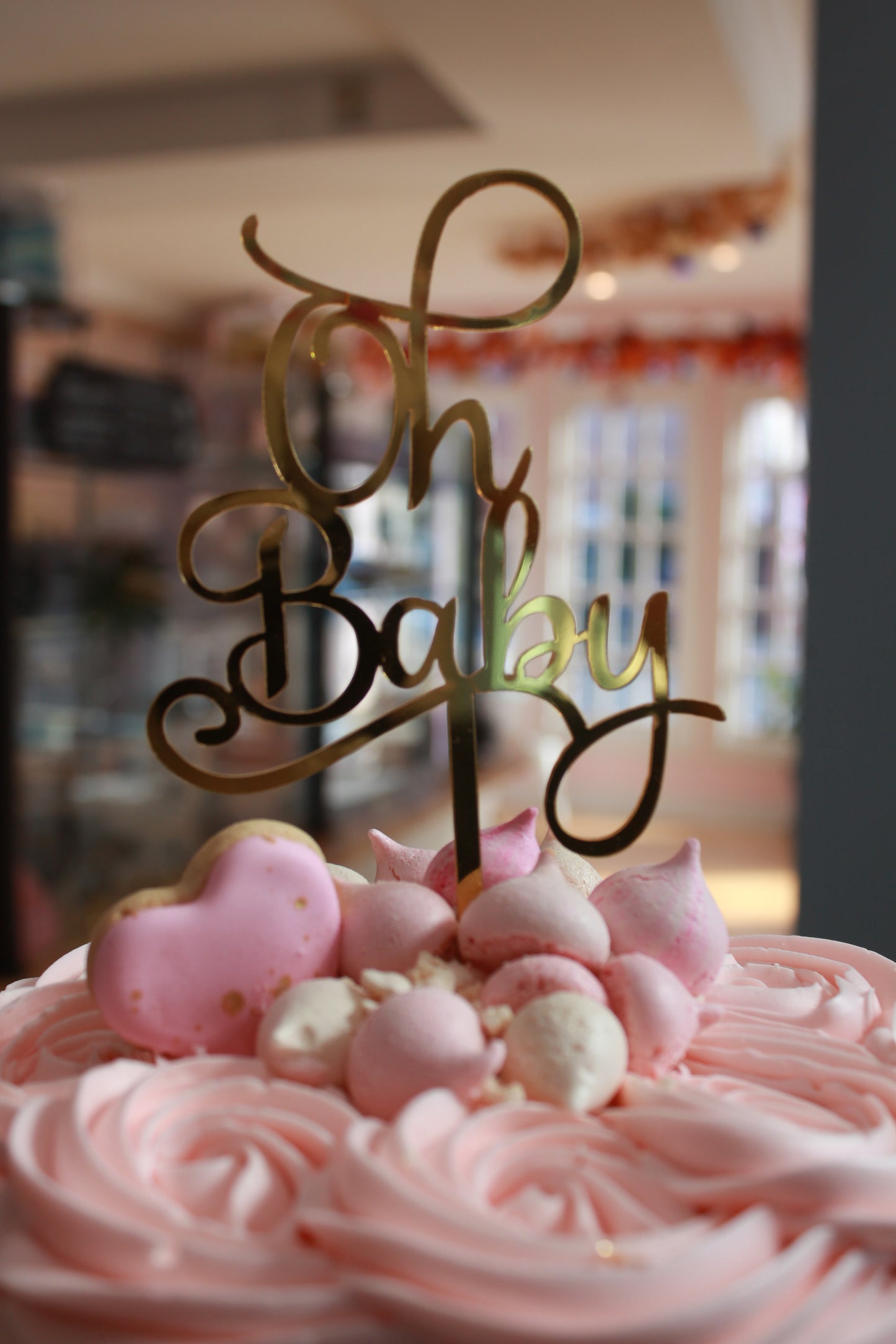 "Oh Baby" Cake Toppers